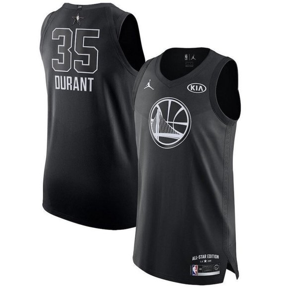 NWT Nike GS Warriors Kevin Durant Authentic Edition Jersey Men's